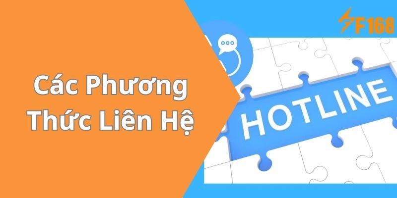 Các phương thức liên hệ nhanh tại F168