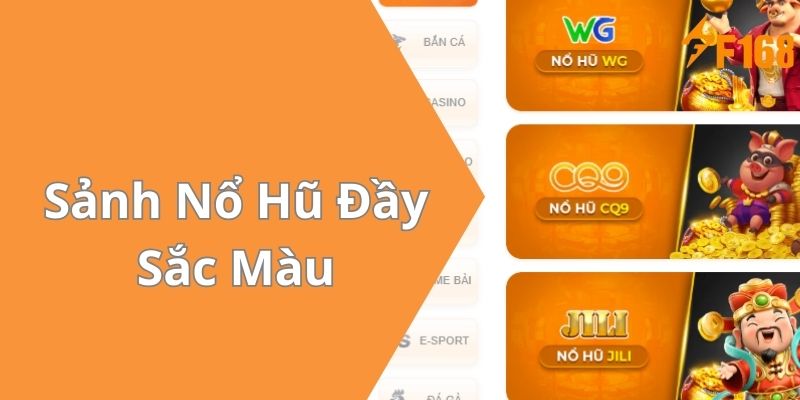 Nổ hũ Slot game với nhiều sắc màu và cốt truyện